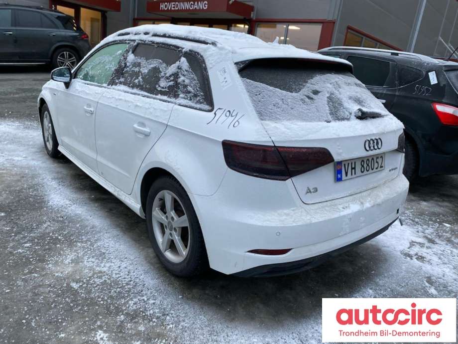 Audi A3 2016-2020 (Type III, Fase 2) , Motorkode: CUKB, Girkassekode: SBZ