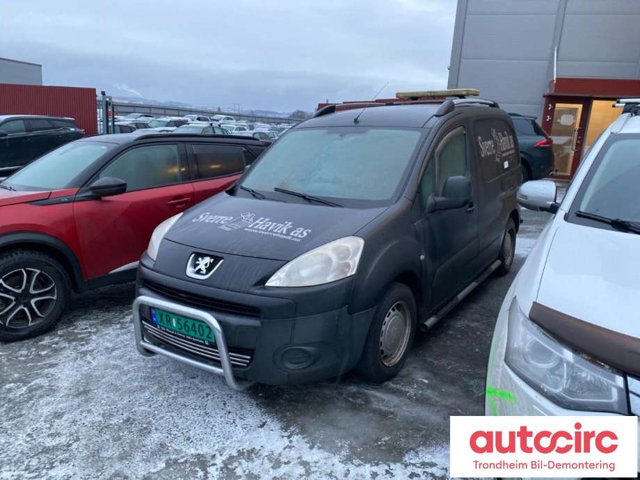 Peugeot Partner 2008-2015 (Type II, Fase 1) , Motorkode: 9HX, Girkassekode: 223121