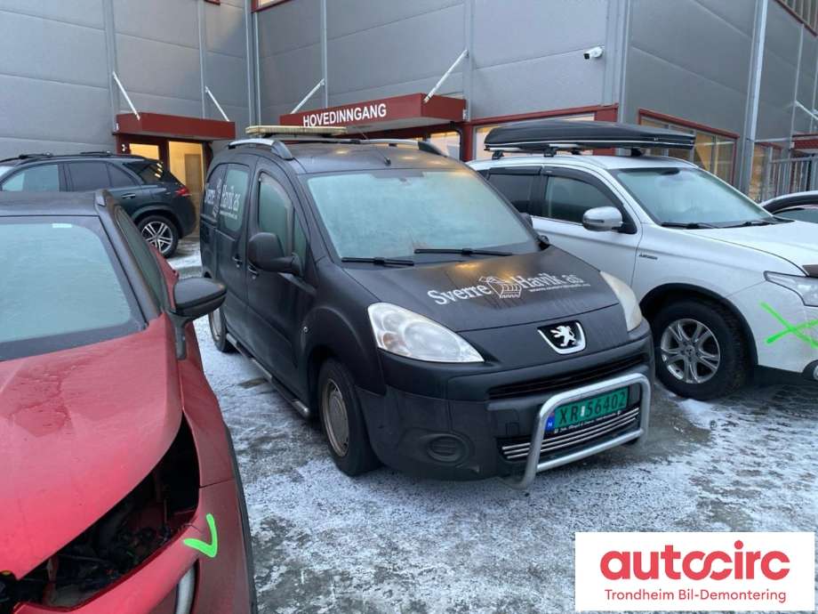 Peugeot Partner 2008-2015 (Type II, Fase 1) , Motorkode: 9HX, Girkassekode: 223121