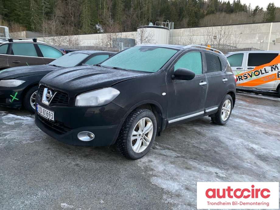 Nissan Qashqai 2010-2014 (Type I, Fase 2) , Motorkode: K9K, Girkassekode: 32010JD50A
