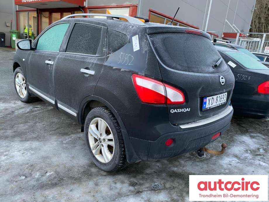 Nissan Qashqai 2010-2014 (Type I, Fase 2) , Motorkode: K9K, Girkassekode: 32010JD50A
