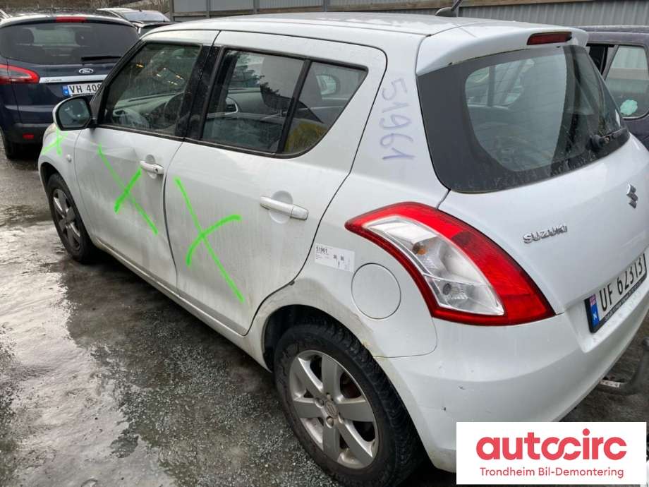 Suzuki Swift 2011-2017 , Motorkode: K12B, Girkassekode: 