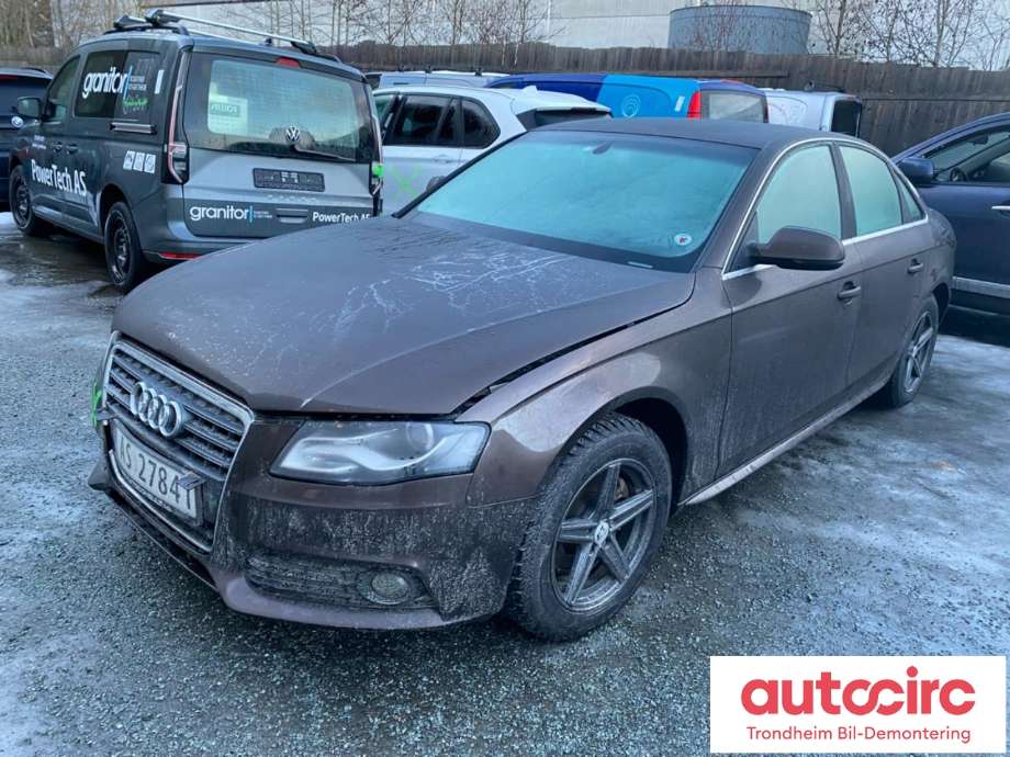 Audi A4 2007-2014 (Type IV) (B8) (B8), Motorkode: CAGA, Girkassekode: MMV