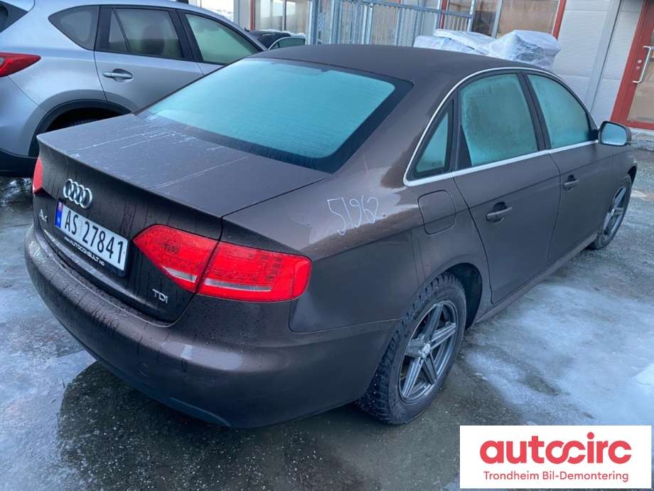 Audi A4 2007-2014 (Type IV) (B8) (B8), Motorkode: CAGA, Girkassekode: MMV