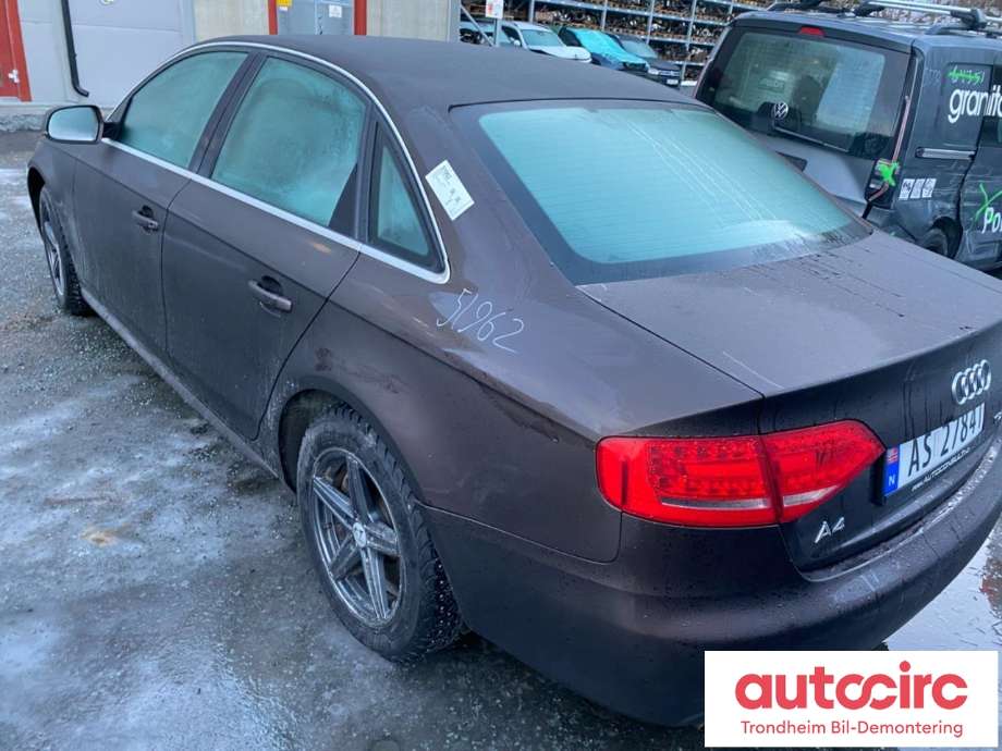 Audi A4 2007-2014 (Type IV) (B8) (B8), Motorkode: CAGA, Girkassekode: MMV
