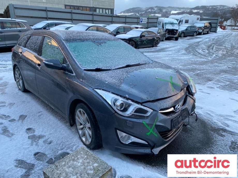 Hyundai i40 2012-2017 , Motorkode: D4FD, Girkassekode: WT03