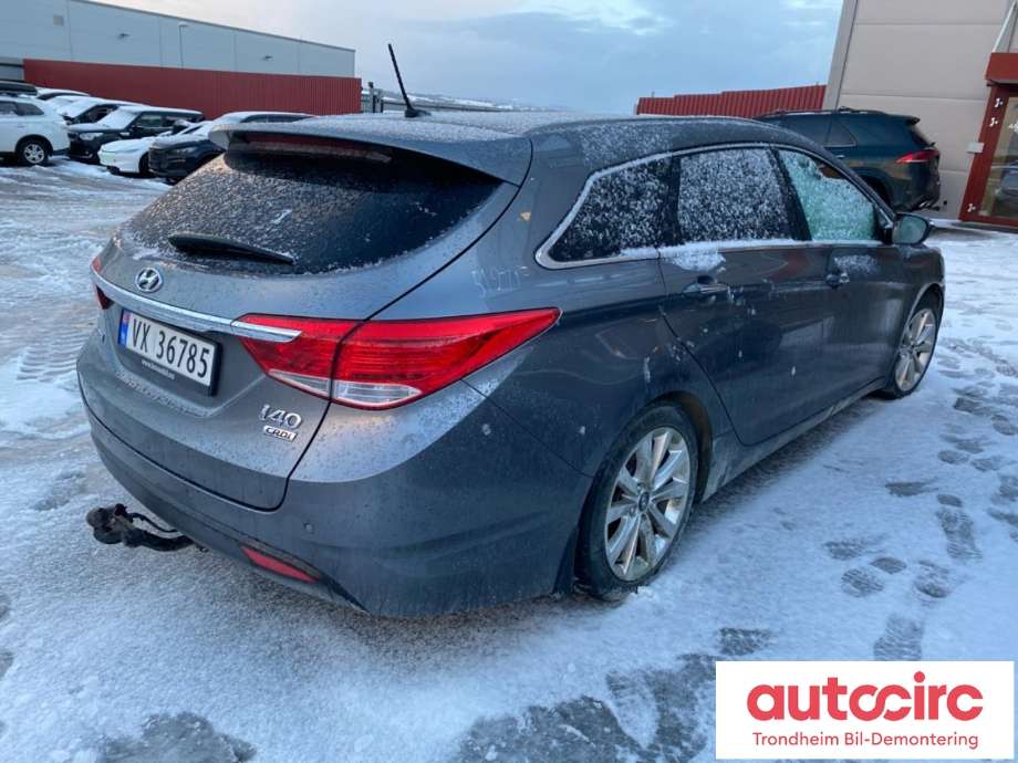 Hyundai i40 2012-2017 , Motorkode: D4FD, Girkassekode: WT03