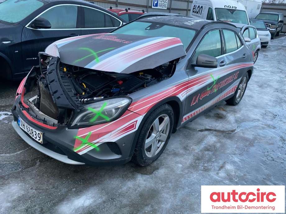 Mercedes GLA 2014-2020 (X156) (X156), Motorkode: 651930, Girkassekode: 724011