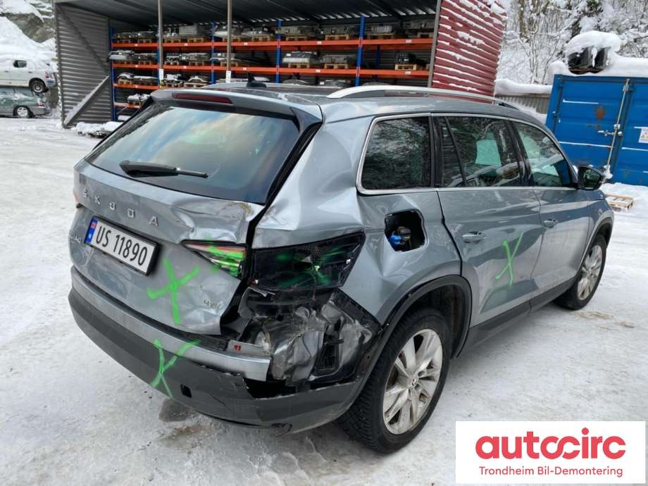 Škoda Kodiaq 2017-->> , Motorkode: DFG, Girkassekode: UAJ