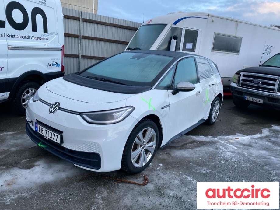 VW ID.3 2020-->> , Motorkode: EBJ, Girkassekode: 