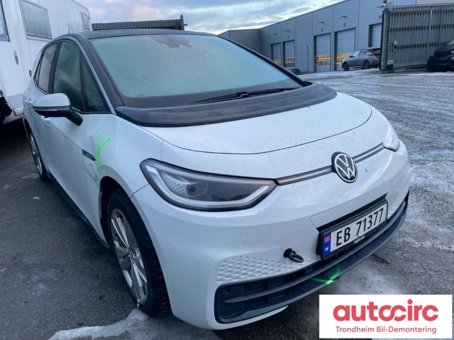 VW ID.3 2020-->> , Motorkode: EBJ, Girkassekode: 