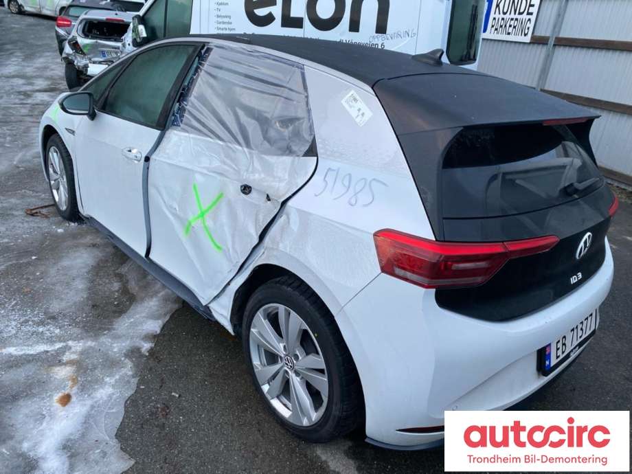 VW ID.3 2020-->> , Motorkode: EBJ, Girkassekode: 