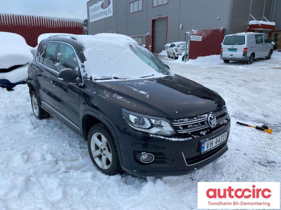 VW Tiguan 2011-2016 (Type I, Fase 2) , Motorkode: CFFB, Girkassekode: NGH