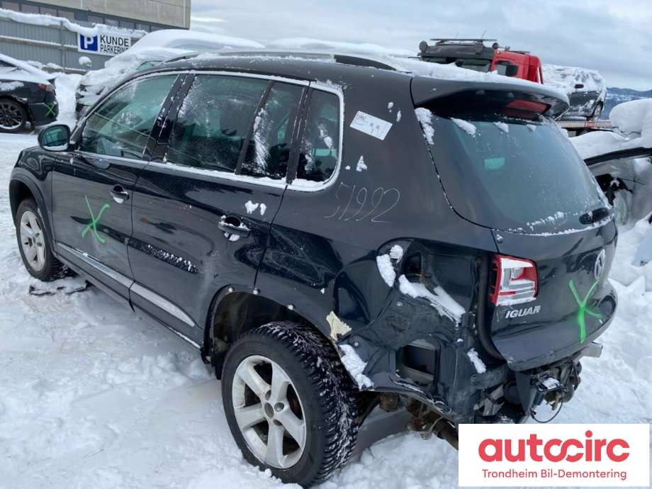 VW Tiguan 2011-2016 (Type I, Fase 2) , Motorkode: CFFB, Girkassekode: NGH