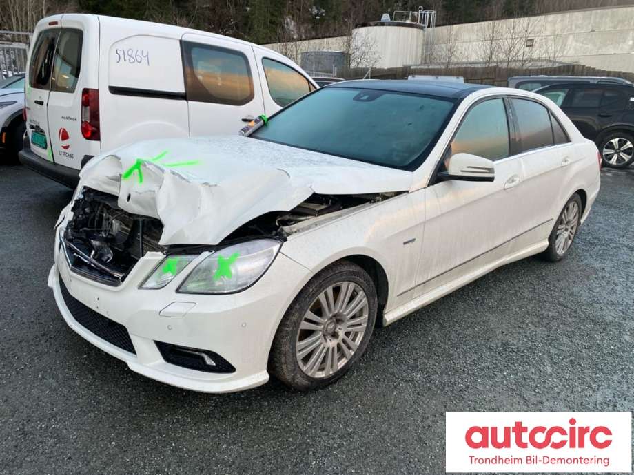 Mercedes E-Klasse 2009-2013 (Fase 1) (W212) (W212), Motorkode: OM.642856, Girkassekode: 722962