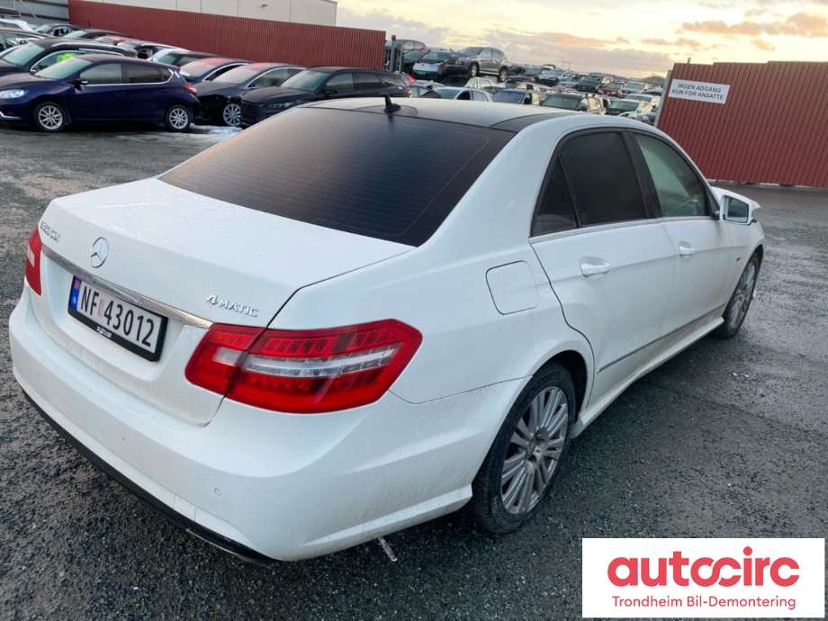 Mercedes E-Klasse 2009-2013 (Fase 1) (W212) (W212), Motorkode: OM.642856, Girkassekode: 722962