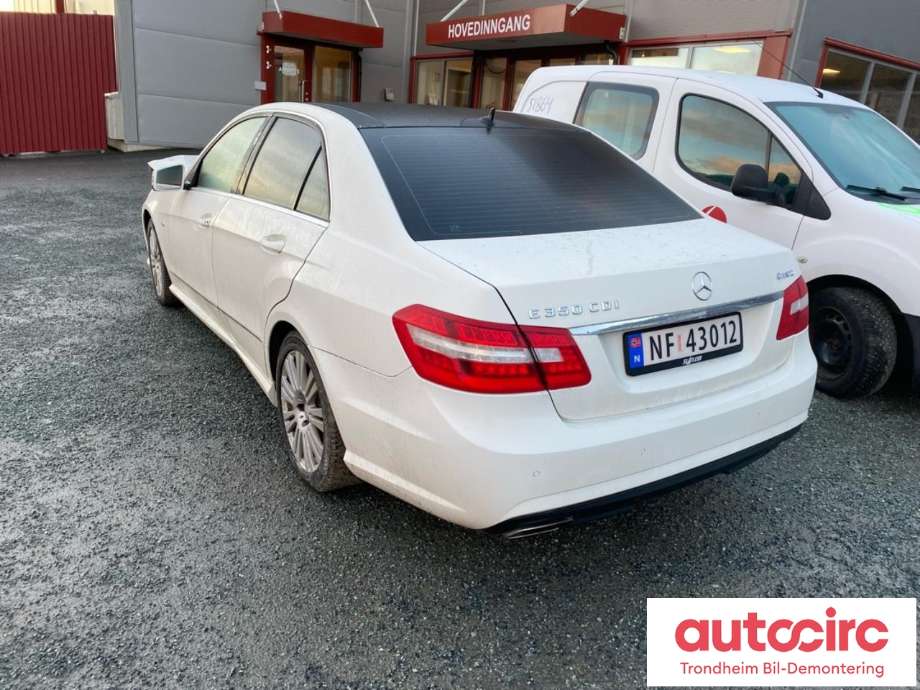 Mercedes E-Klasse 2009-2013 (Fase 1) (W212) (W212), Motorkode: OM.642856, Girkassekode: 722962