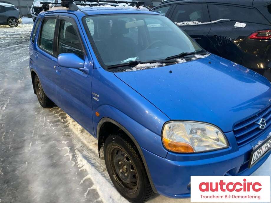 Suzuki Ignis 2000-2006 (Type I) (JAPAN) (JAPAN), Motorkode: M13A, Girkassekode: