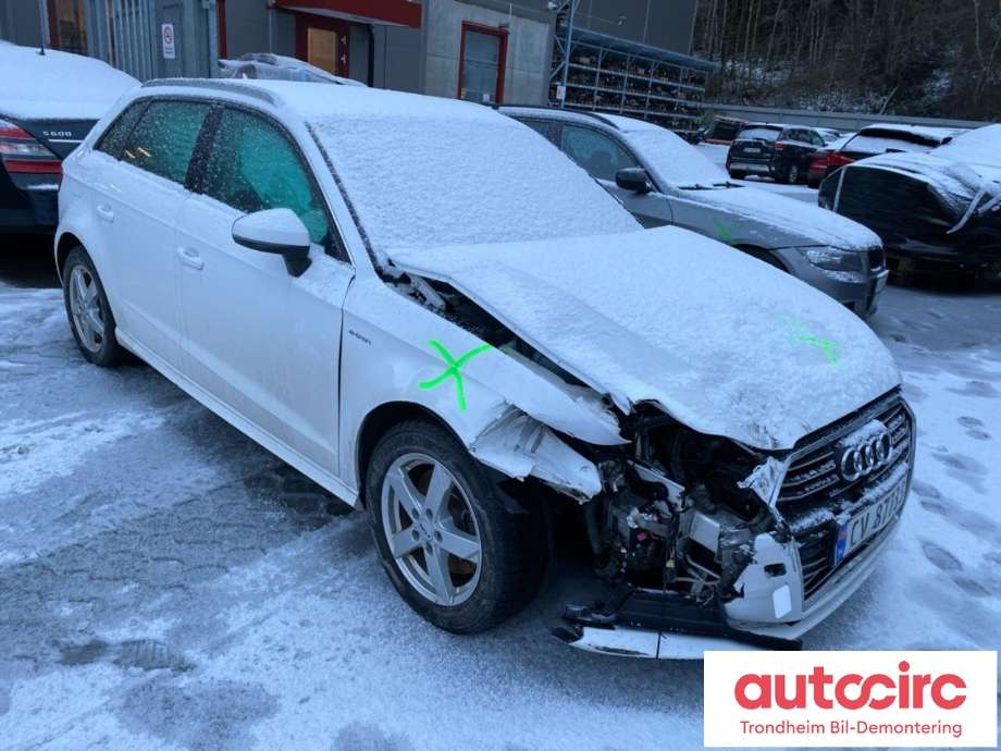 Audi A3 2016-2020 (Type III, Fase 2) , Motorkode: CUKB, Girkassekode: TEA