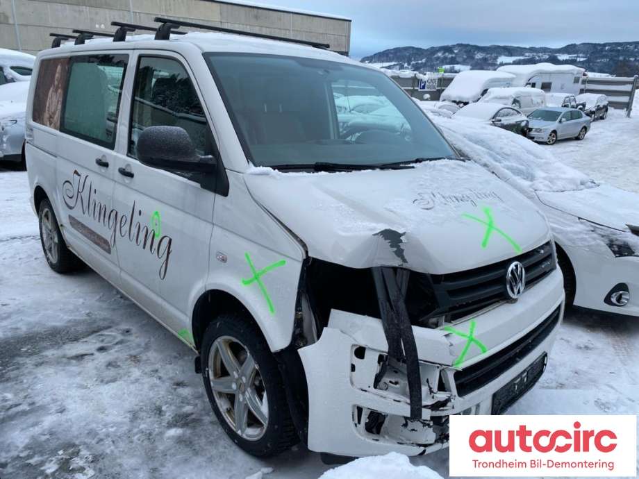 VW Transporter / Caravelle 2009-2015 (Fase 2) (T5) (T5), Motorkode: CAAC, Girkassekode: PAW