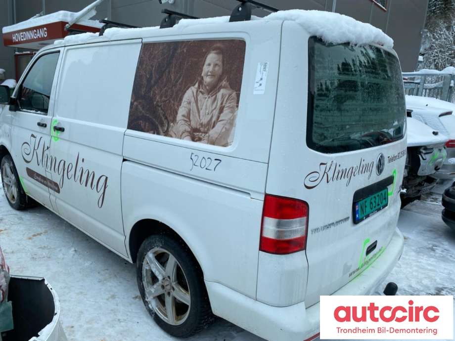 VW Transporter / Caravelle 2009-2015 (Fase 2) (T5) (T5), Motorkode: CAAC, Girkassekode: PAW