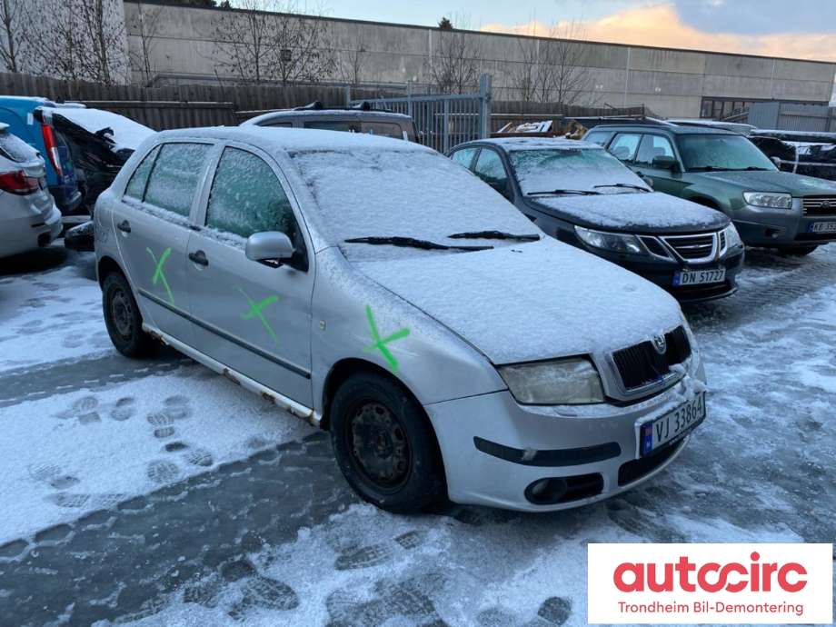 Škoda Fabia 2000-2007 (Type I) , Motorkode: BMD, Girkassekode: 
