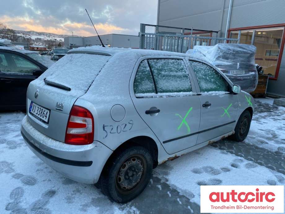 Škoda Fabia 2000-2007 (Type I) , Motorkode: BMD, Girkassekode: 