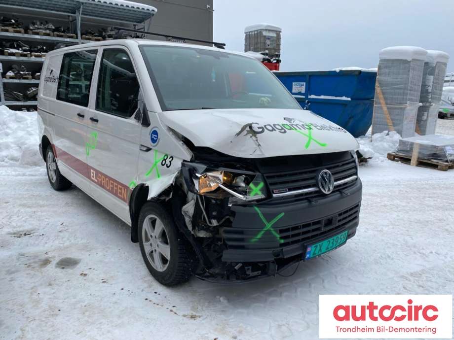 VW Transporter / Caravelle 2015-2019 (T6) (T6), Motorkode: CXHA, Girkassekode: SAW