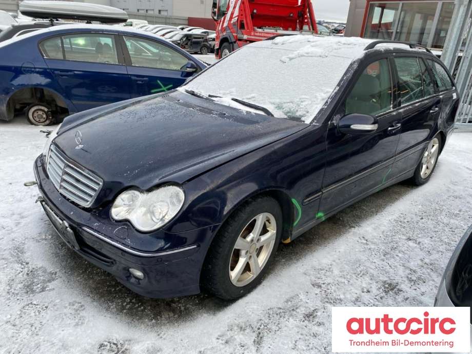 Mercedes C-Klasse 2004-2007 (Fase 2) (W203) (W203), Motorkode: 646963, Girkassekode: 722699