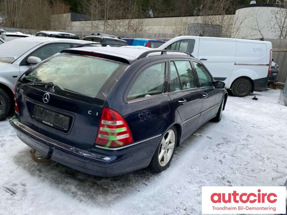 Mercedes C-Klasse 2004-2007 (Fase 2) (W203) (W203), Motorkode: 646963, Girkassekode: 722699