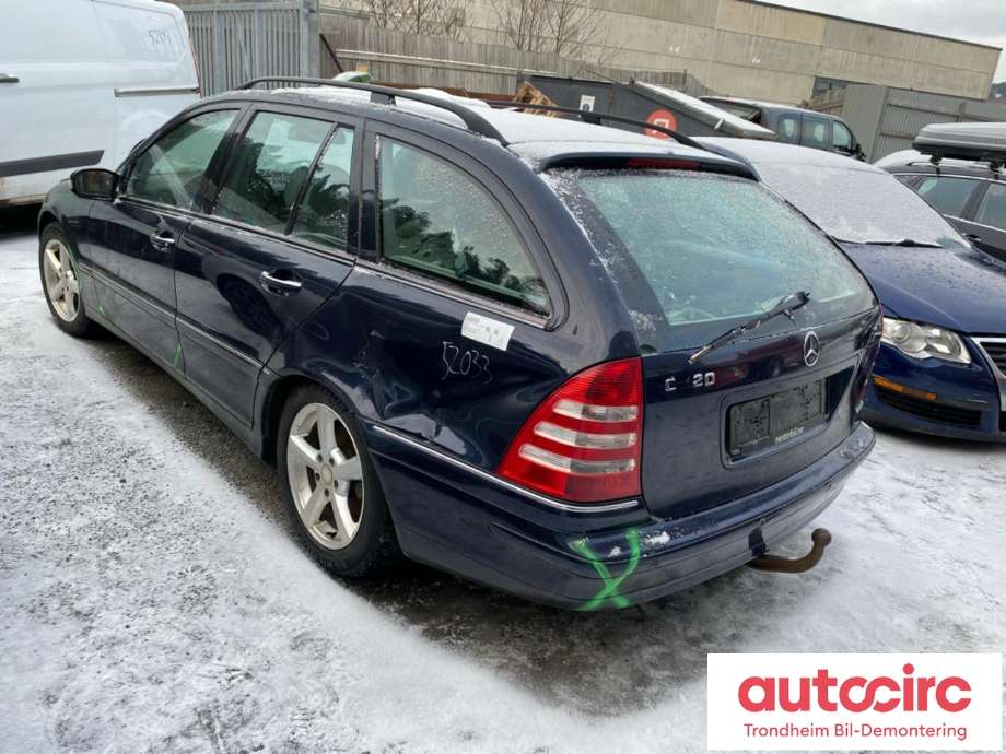 Mercedes C-Klasse 2004-2007 (Fase 2) (W203) (W203), Motorkode: 646963, Girkassekode: 722699