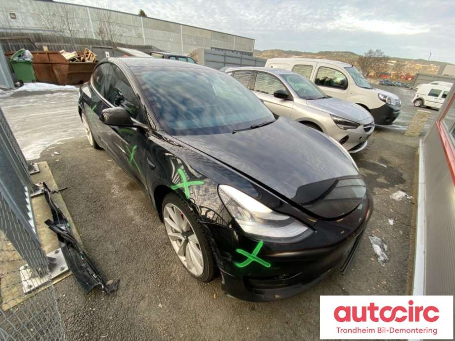 Tesla Model 3 2018-2023 (Fase 1) , Motorkode: 3D3, Girkassekode: 