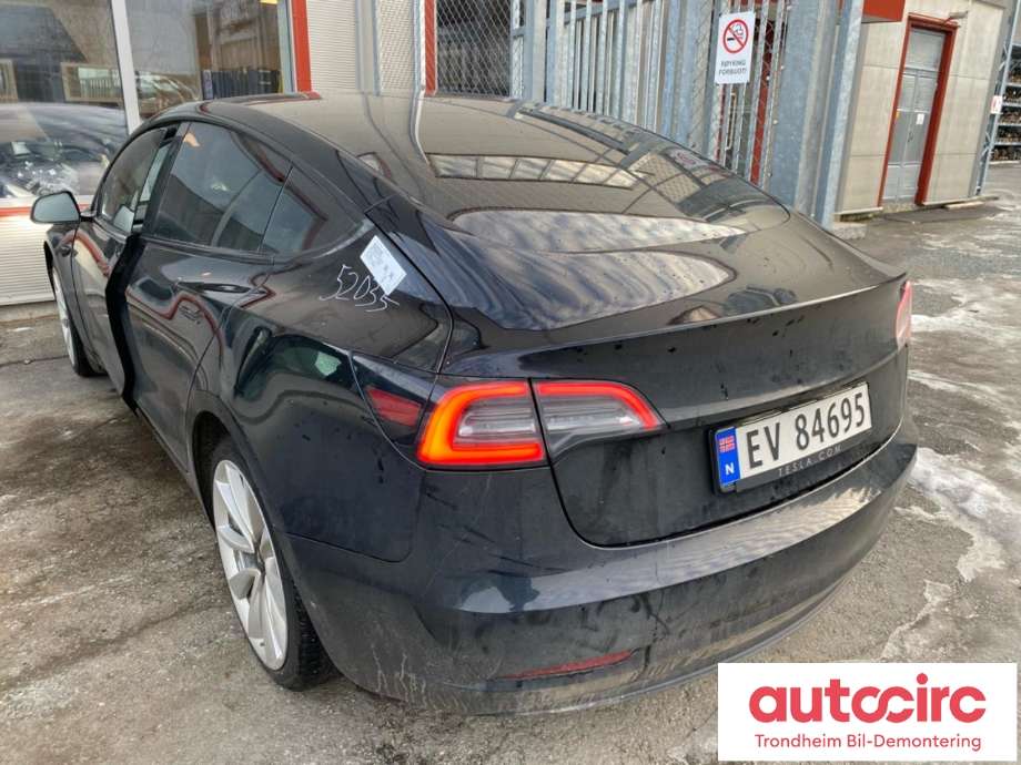 Tesla Model 3 2018-2023 (Fase 1) , Motorkode: 3D3, Girkassekode: 