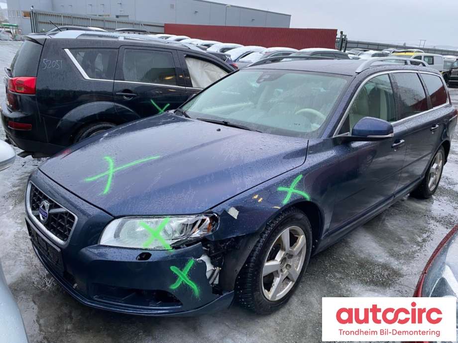 Volvo V70 2007-2013 (Type III, Fase 1) , Motorkode: D4162T, Girkassekode: 1285041