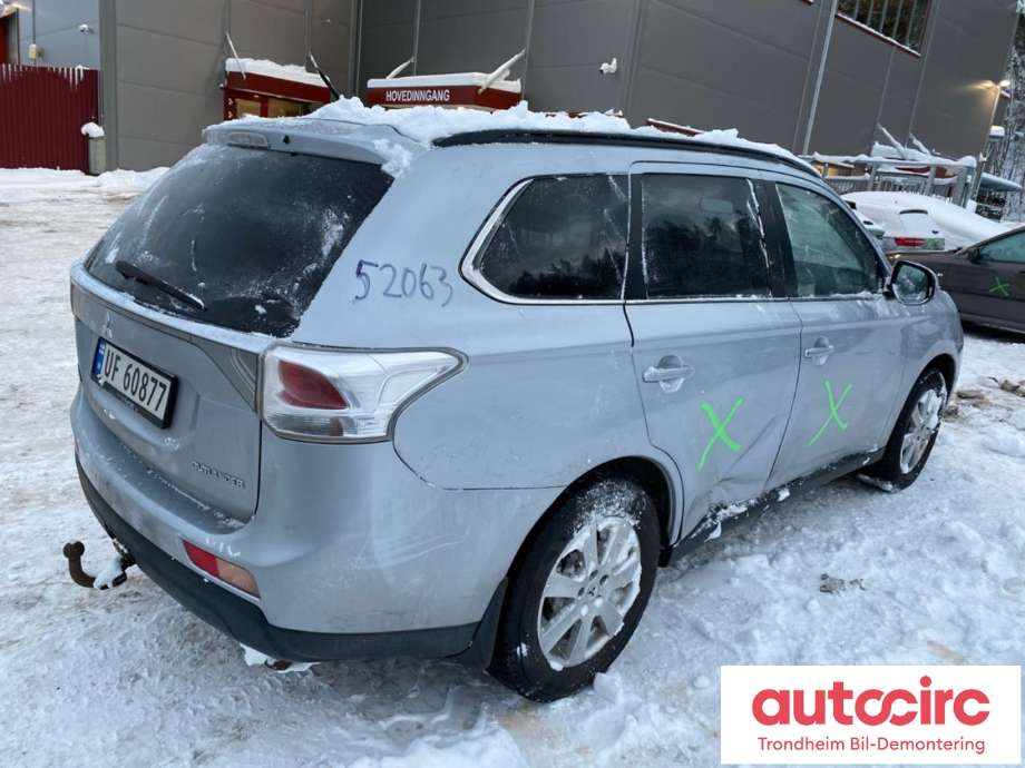 Mitsubishi Outlander 2012-2015 (Type III, Fase 1) , Motorkode: 4N14, Girkassekode: 2700A330