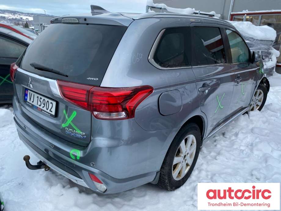 Mitsubishi Outlander 2015-->> (Type III, Fase 2) , Motorkode: 4B11, Girkassekode: 2700A404