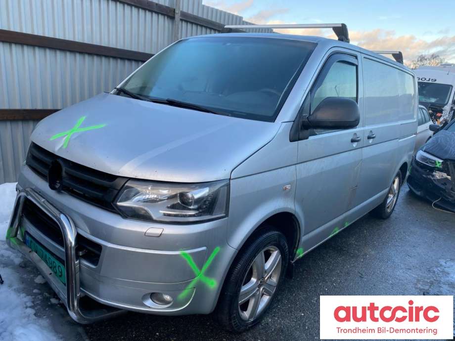 VW Transporter / Caravelle 2009-2015 (Fase 2) (T5) (T5), Motorkode: CFCA, Girkassekode: NZR