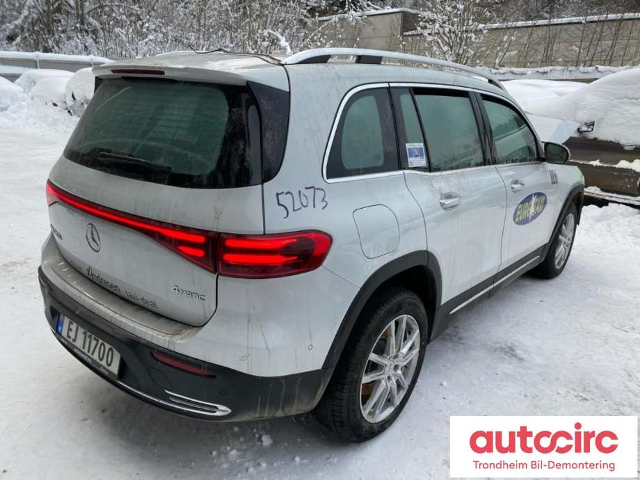 Mercedes EQB 2022-->> , Motorkode: 780200, Girkassekode: