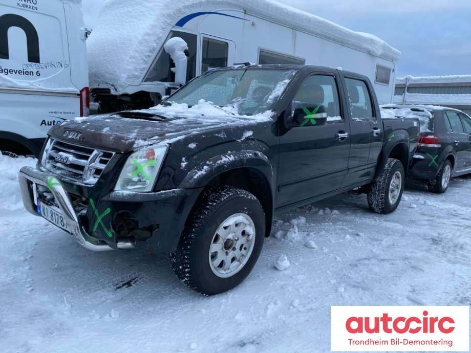Isuzu D-Max 2007-2012 (Type I) , Motorkode: 4JJ1-TC, Girkassekode: 8980049100