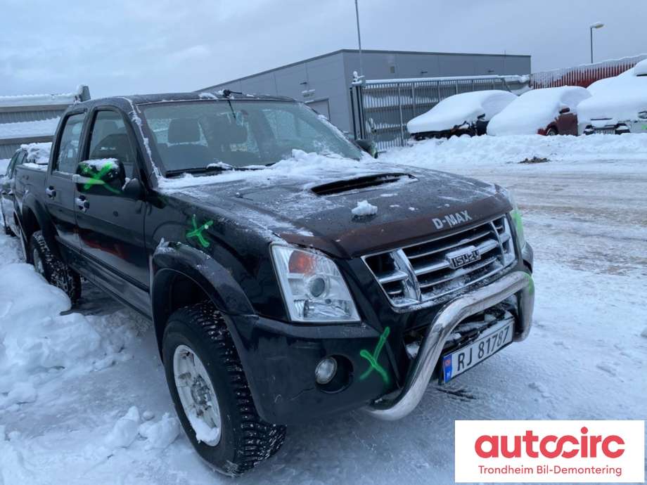 Isuzu D-Max 2007-2012 (Type I) , Motorkode: 4JJ1-TC, Girkassekode: 8980049100