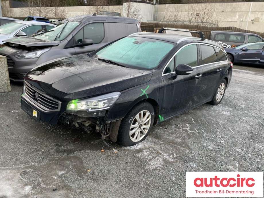 Peugeot 508 2014-2018 (Type I, Fase 2) , Motorkode: BHZ, Girkassekode: 9806533180