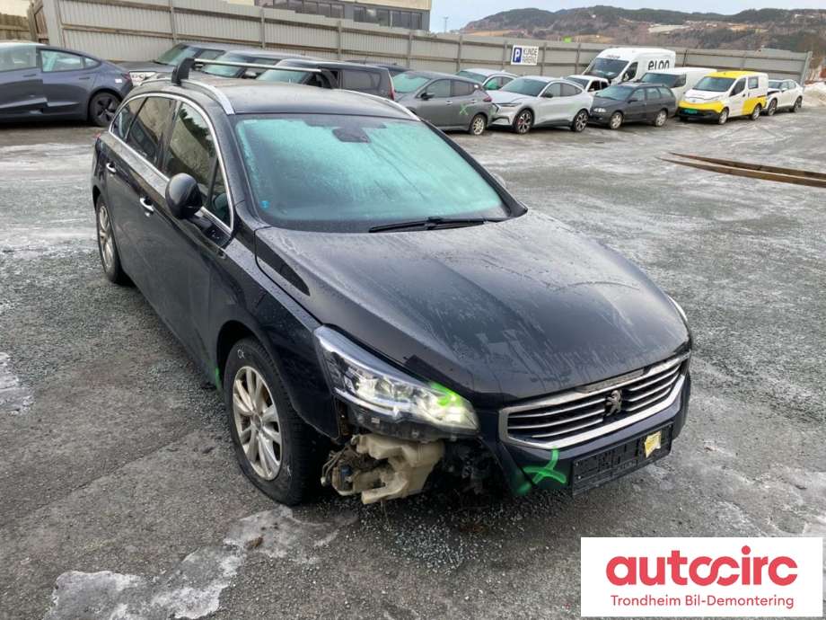 Peugeot 508 2014-2018 (Type I, Fase 2) , Motorkode: BHZ, Girkassekode: 9806533180