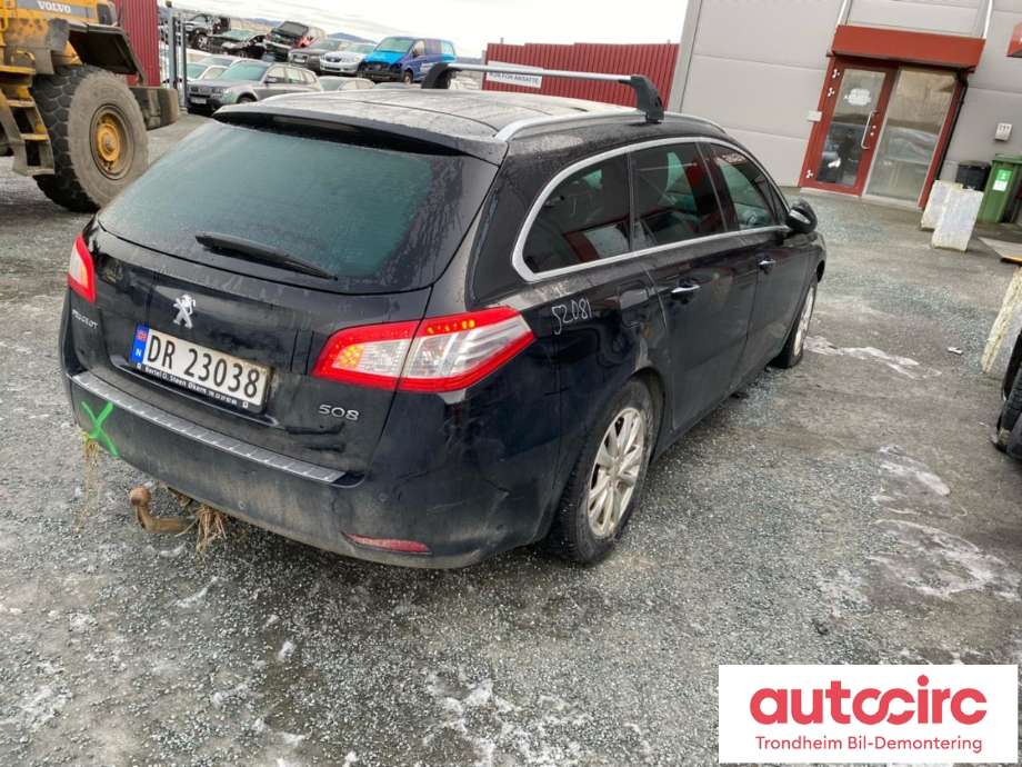Peugeot 508 2014-2018 (Type I, Fase 2) , Motorkode: BHZ, Girkassekode: 9806533180