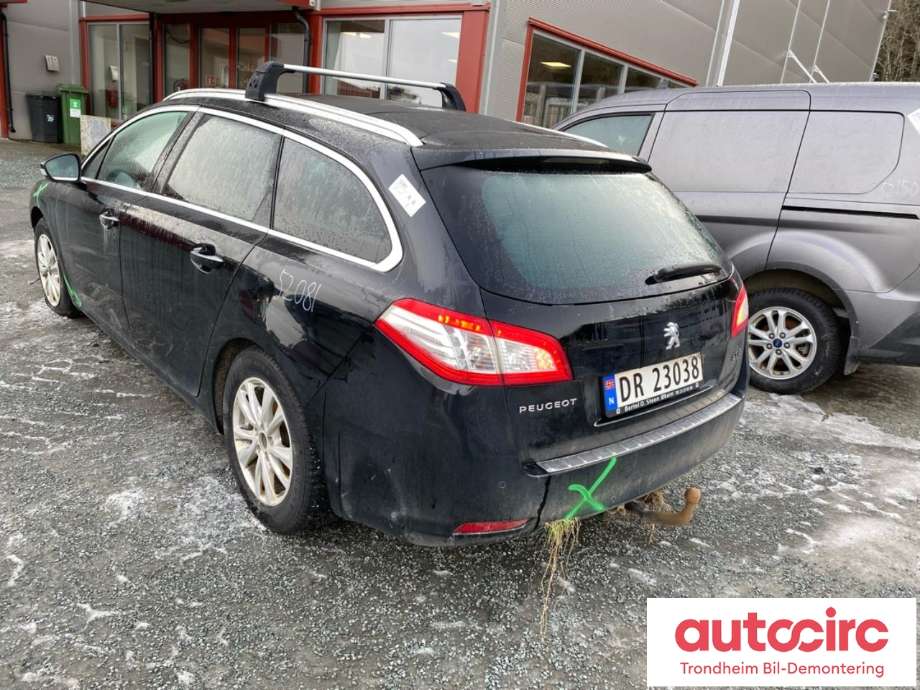 Peugeot 508 2014-2018 (Type I, Fase 2) , Motorkode: BHZ, Girkassekode: 9806533180