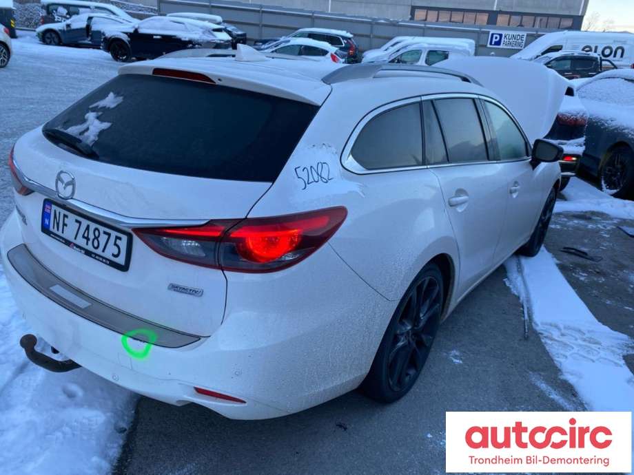 Mazda 6 2013-2015 (Type III, Fase 1) , Motorkode: SH-VPTS, Girkassekode: GW7P03000