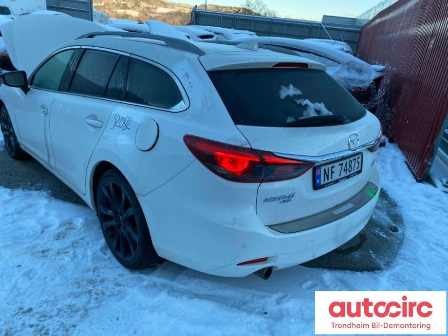 Mazda 6 2013-2015 (Type III, Fase 1) , Motorkode: SH-VPTS, Girkassekode: GW7P03000