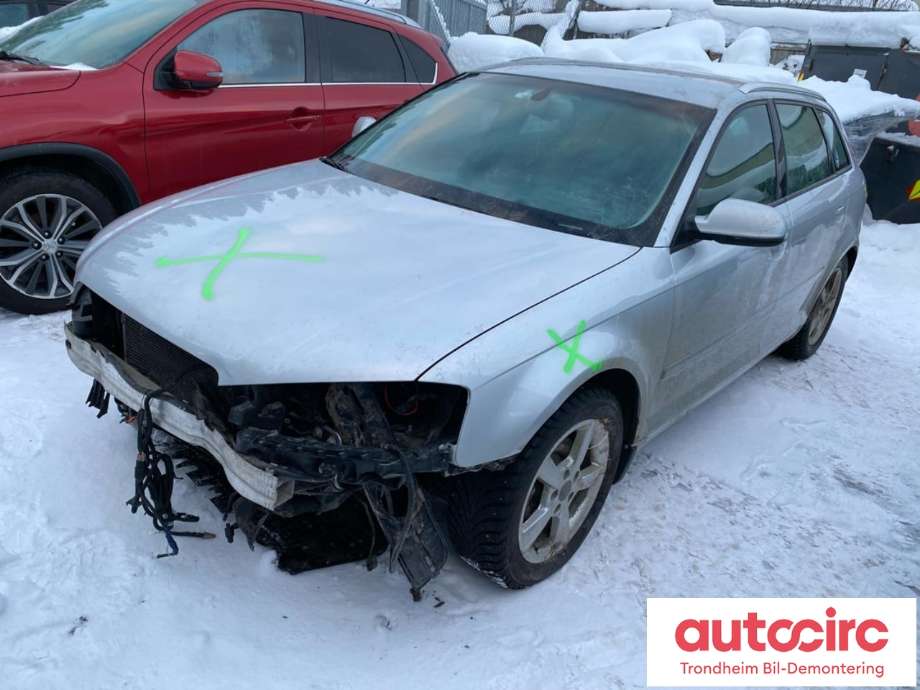Audi A3 2009-2012 (Type II, Fase 2) , Motorkode: CAYC, Girkassekode: NQE