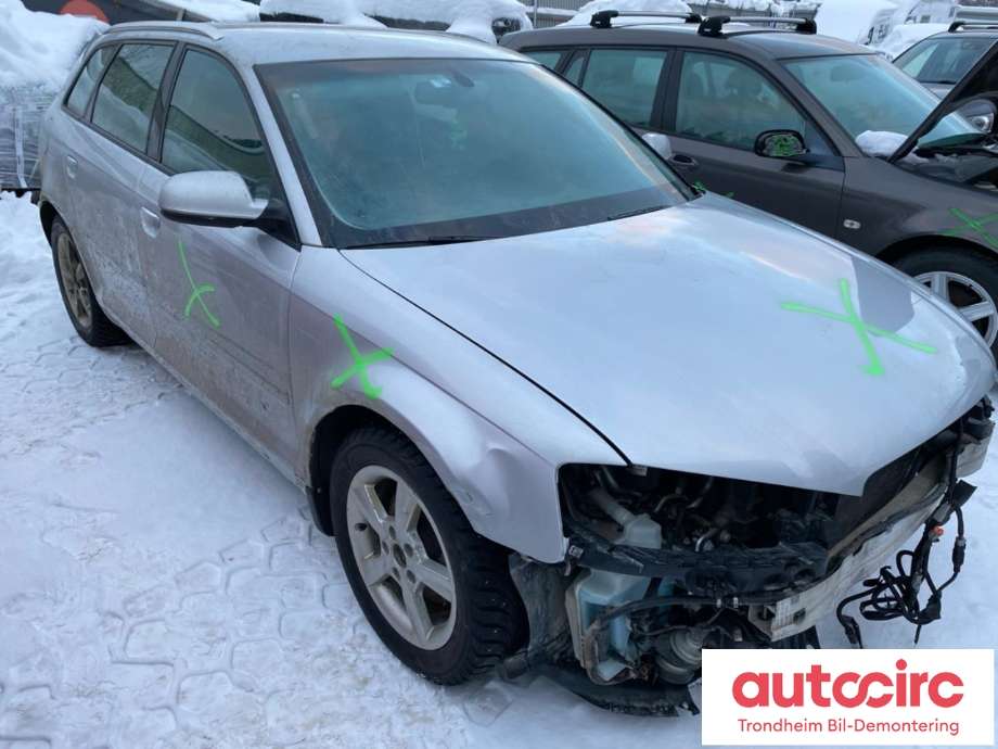 Audi A3 2009-2012 (Type II, Fase 2) , Motorkode: CAYC, Girkassekode: NQE