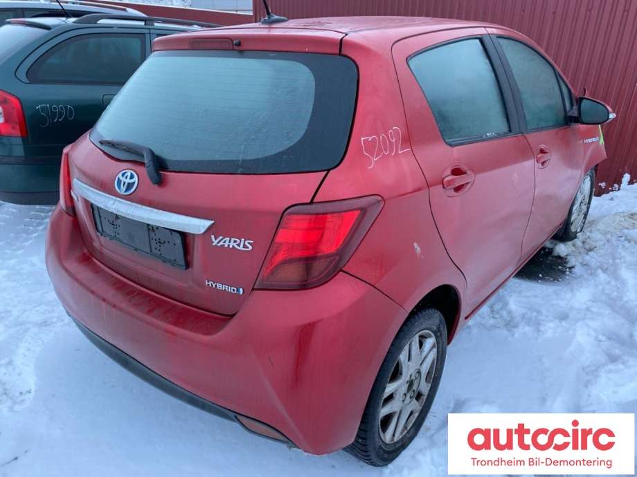 Toyota Yaris 2014-2020 (Type III, Fase 2) , Motorkode: 1NZ-FXE, Girkassekode: 3090052010