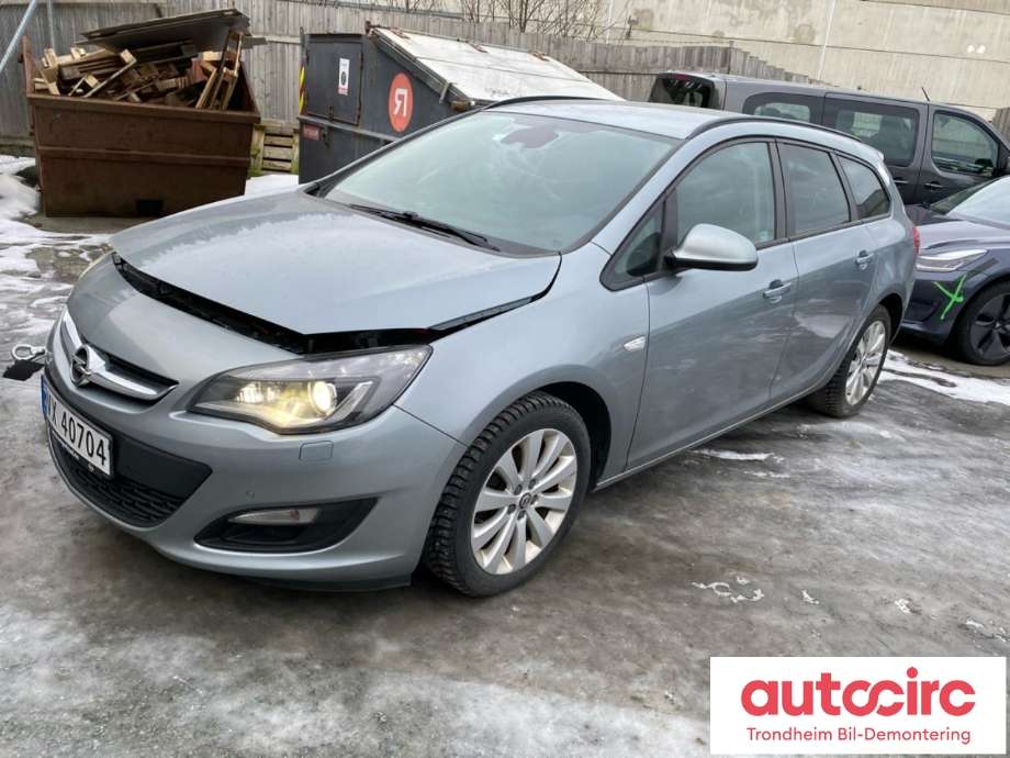 Opel Astra J 2010-2015 , Motorkode: A14NEL, Girkassekode: MZ4